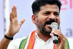 Revanth Reddy satires on the Center on gas price reduction