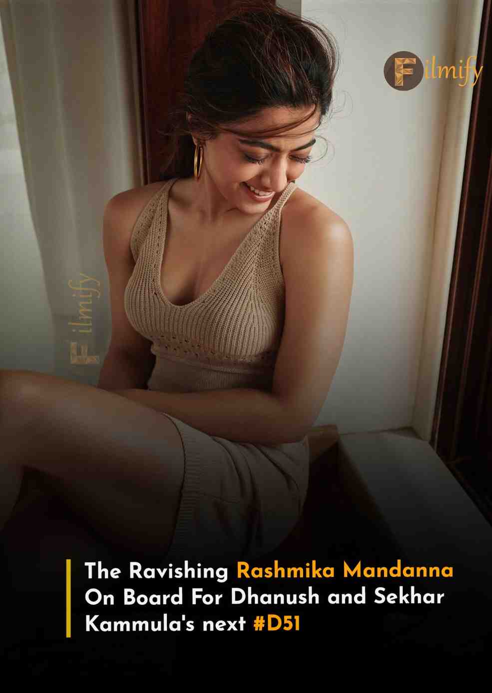 Rashmika Mandanna roped in as the female lead in D51.