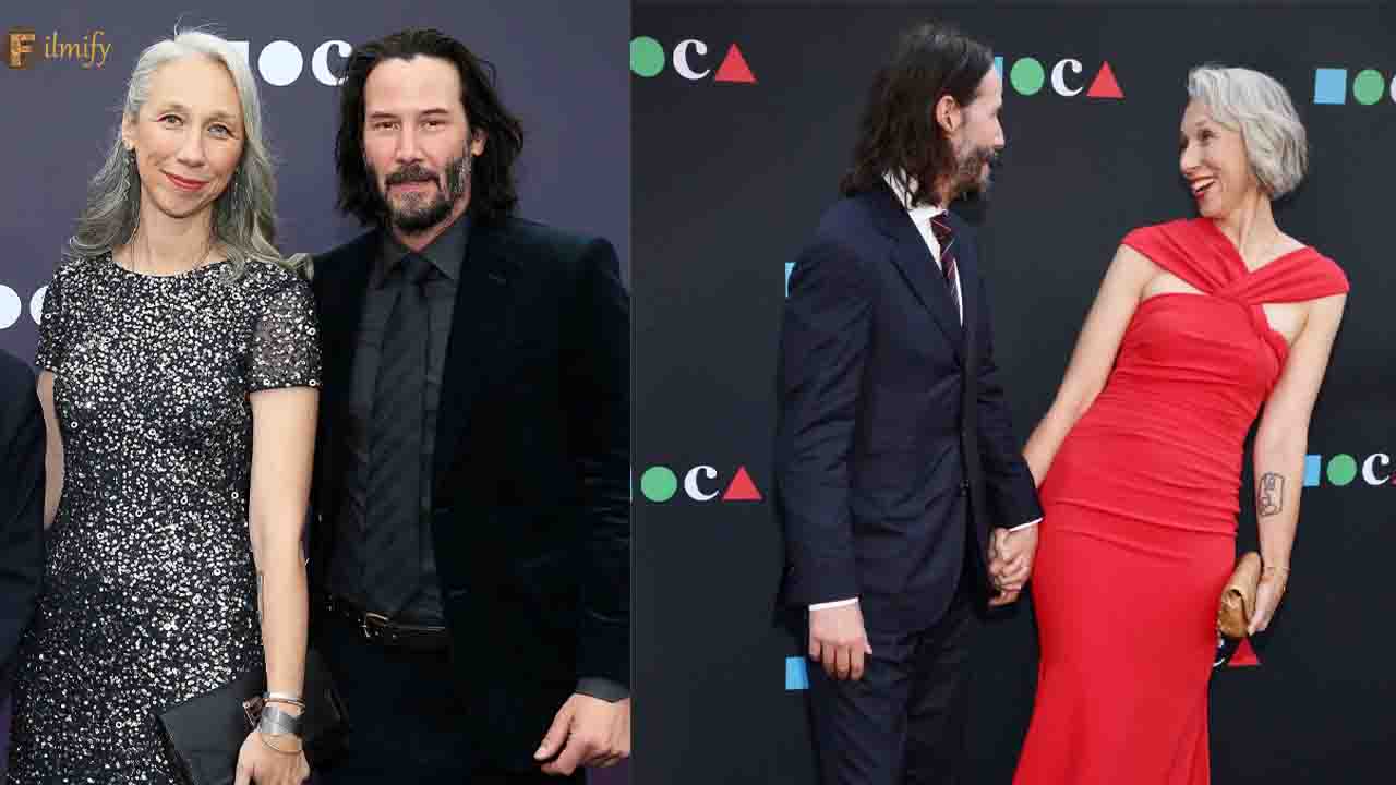 Keanu Reeves' girlfriend, Alexandra Grant, expressed her contentment in falling in love!