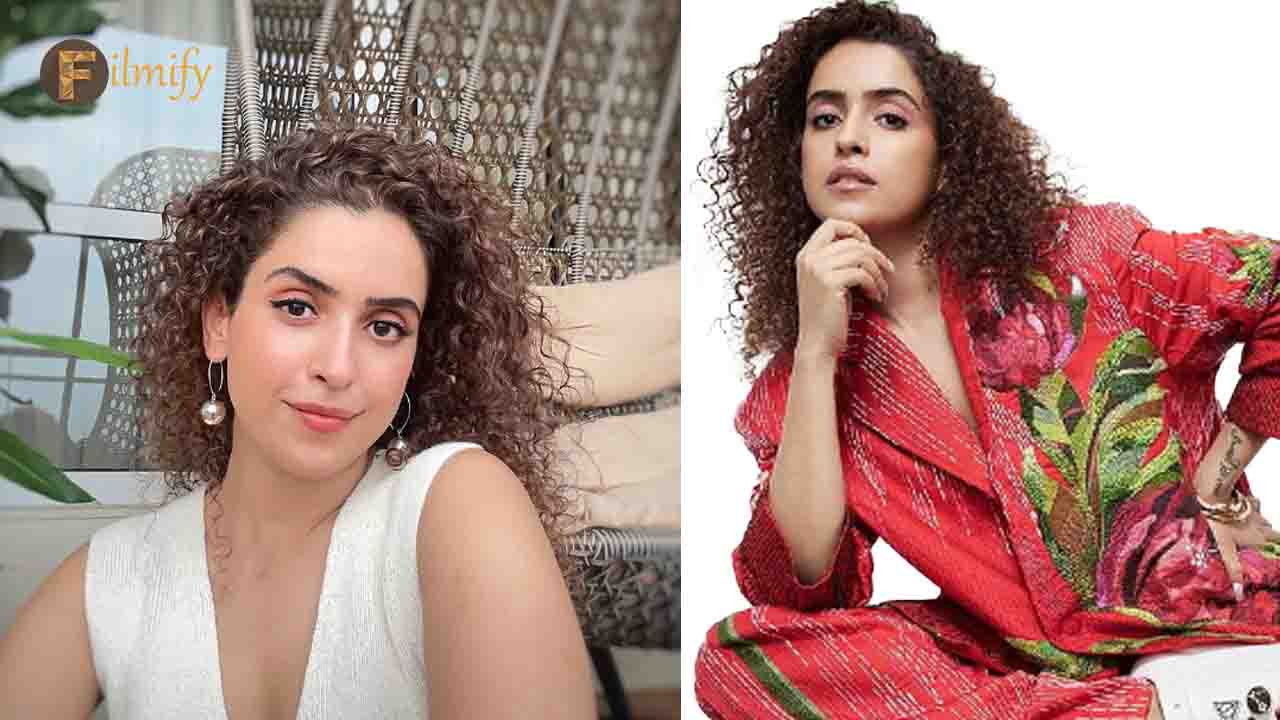 Sanya Malhotra is in the cool list!
