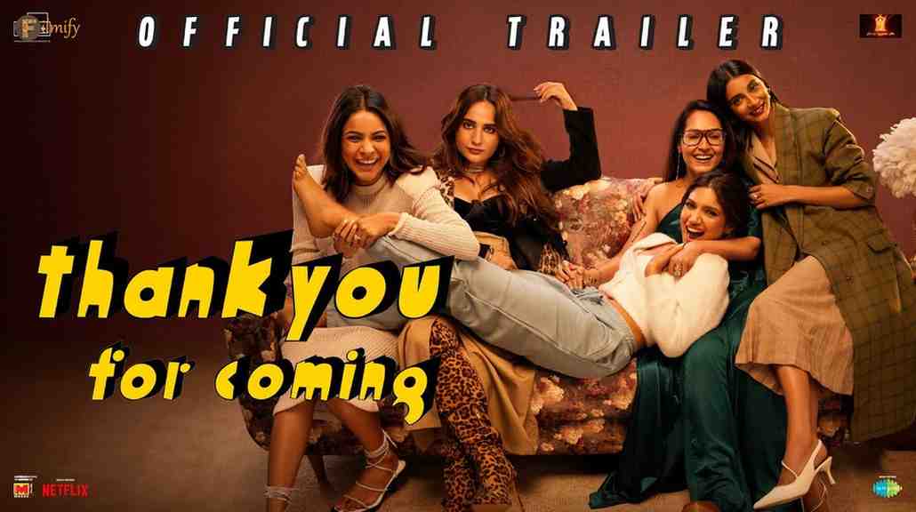Thank You For Coming |Official Trailer|