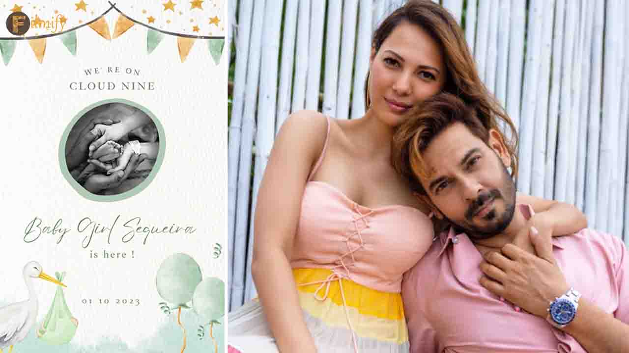 Keith Sequeira and Rochelle Rao embrace parenthood