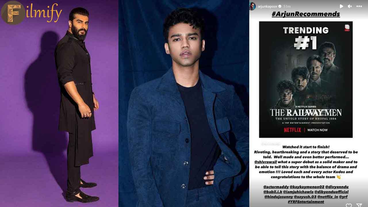 Arjun Kapoor reviews Babil Khan's new drama