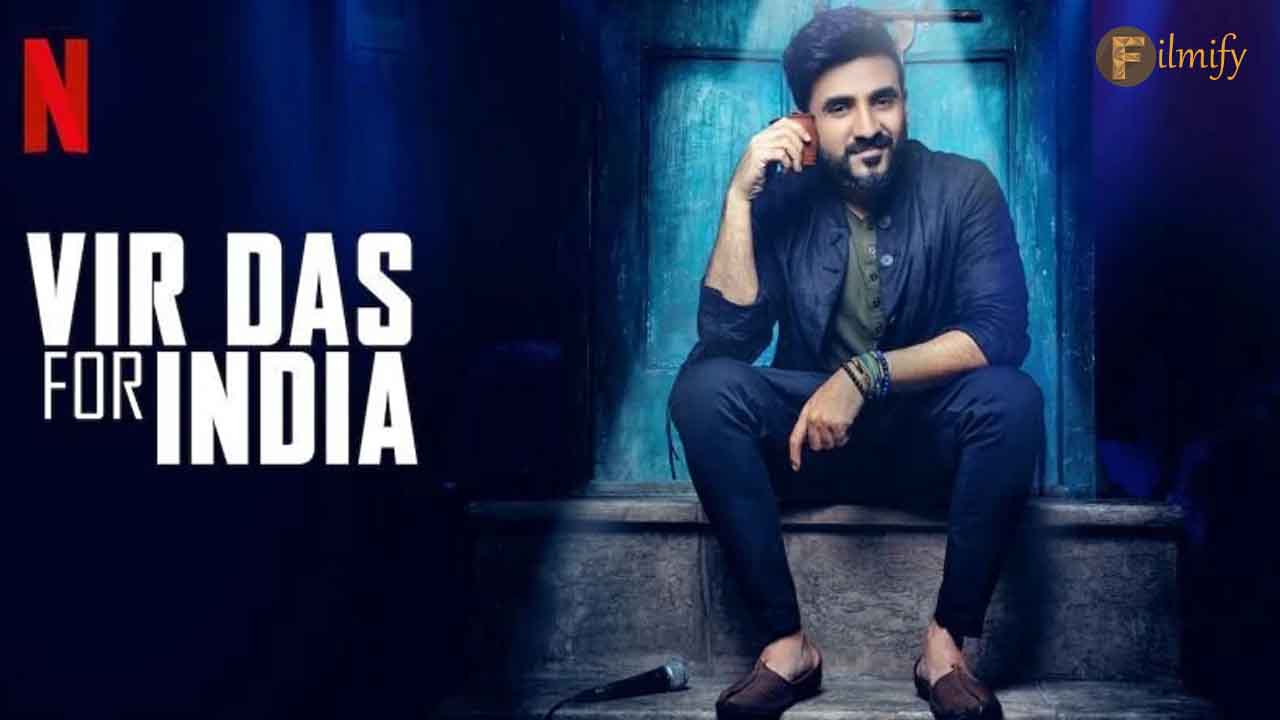 Vir Das opens up on taking Indian soil to the Emmys stage!