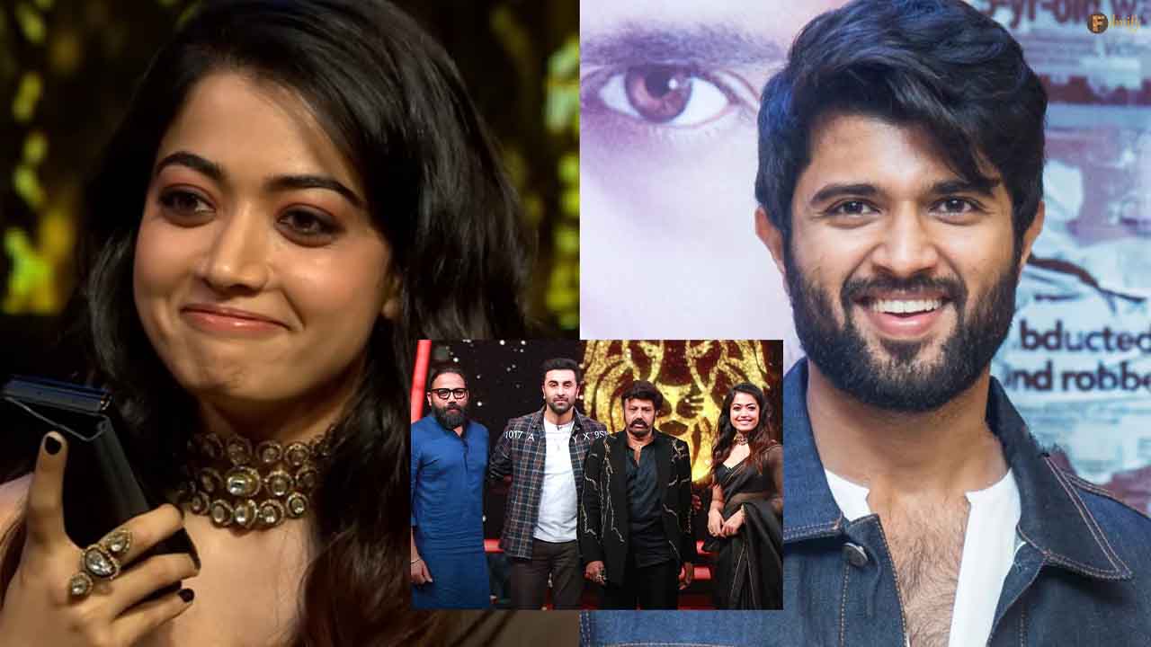 Who did Rashmika choose between her rumored boyfriend and Ranbir Kapoor?