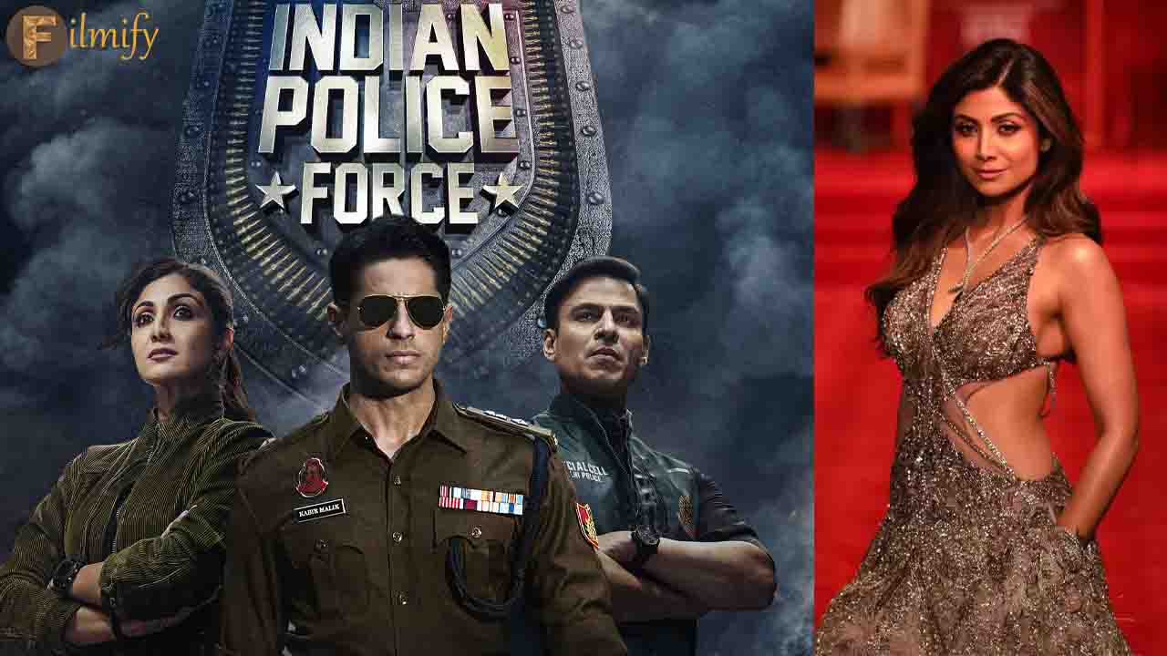 Shilpa Shetty reveals why she played a cop in Rohit Shetty's cop universe, 