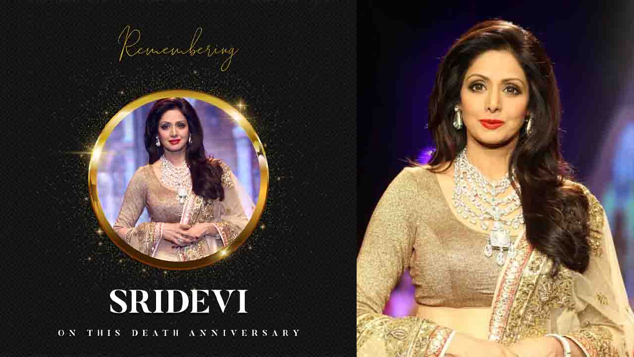 Remembering the late legendary actress Sridevi on her death anniversary