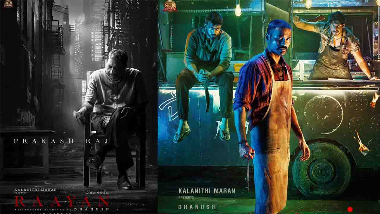 Raayan updates: Dhanush unveils Prakash Raj's rustic look !Check out all the character posters here