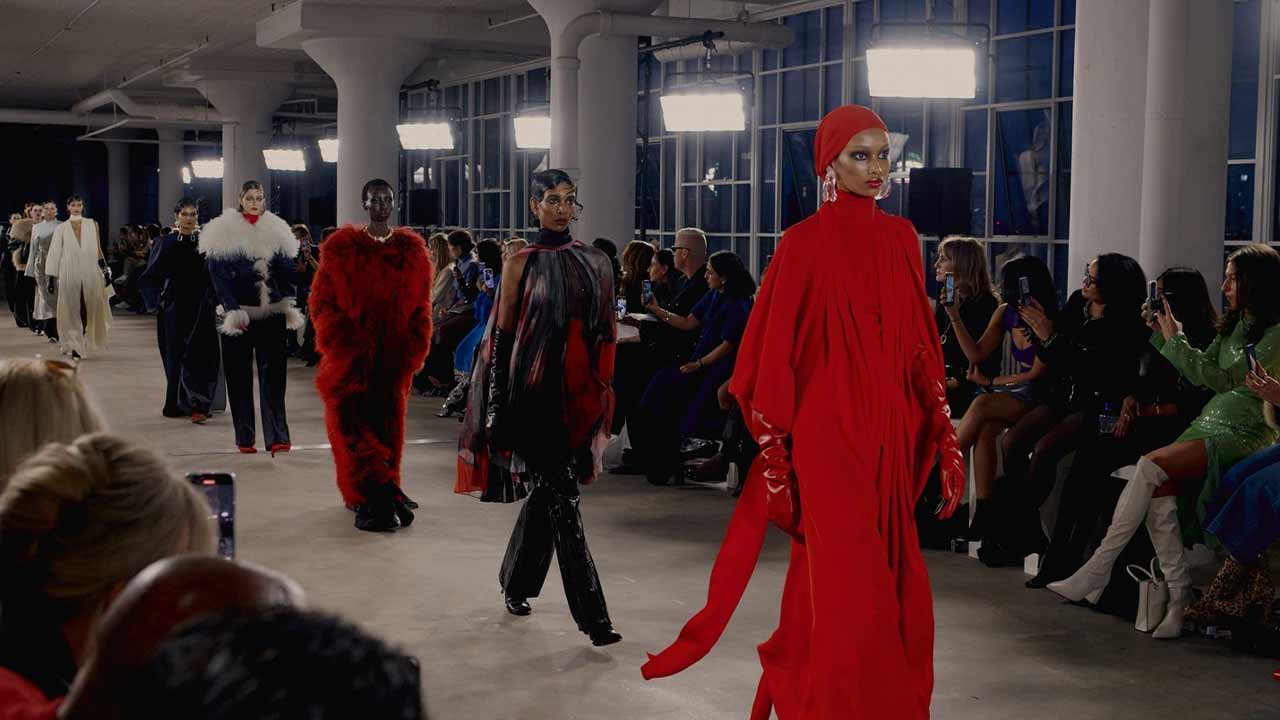 Prabal Gurung's best collection from the Fall Winter 2024 ⁠,New York Fashion Week!