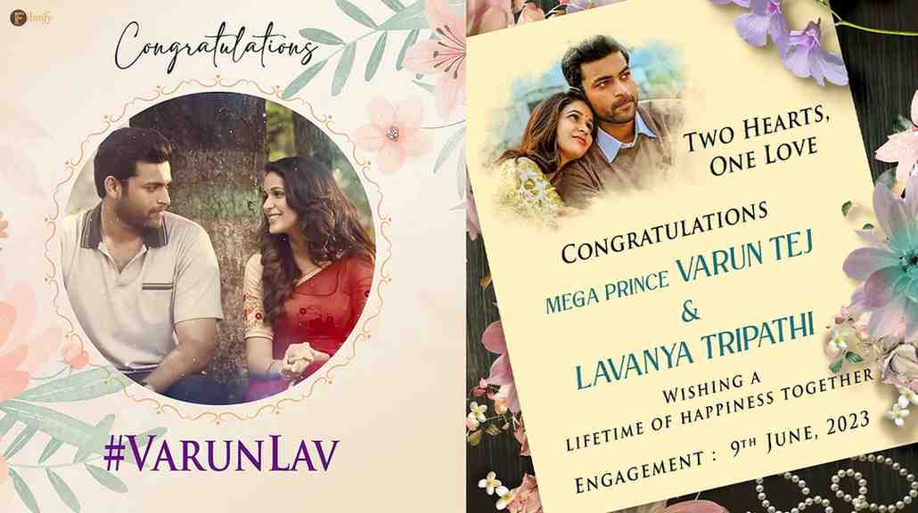These are the engagement details of Varun and Lavanya