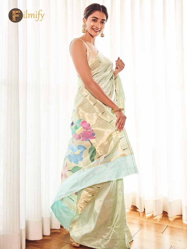 Pooja Hegde flaunts her traditional essence on Ganesh Chathurthi