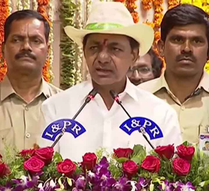 మంచిర్యాల నుంచే గొర్రెల పంపిణీ: కేసీఆర్ 