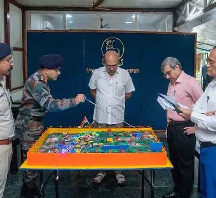 మయన్మార్, మణిపూర్ మధ్య కంచె